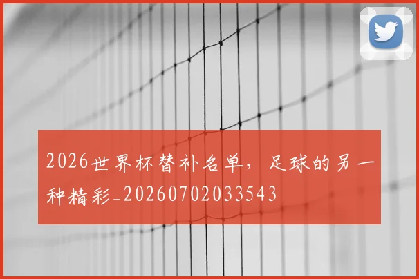 2026世界杯替补名单,足球的另一种精彩_20260702033543
